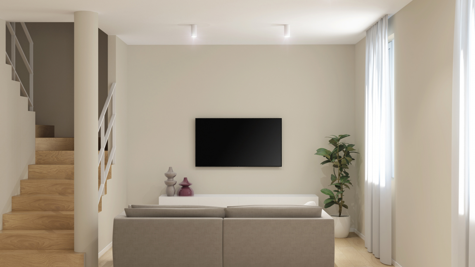 Foto Come illuminare la zona living